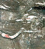 Afar,Ethiopia,satellite image