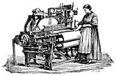 Wool loom,19th century