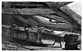Wallpaper manufacturing,19th century