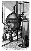 Aniline dyeing industry,19th century