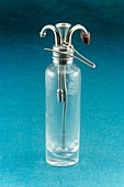 Anaesthetic inhaler bottle,circa 1875