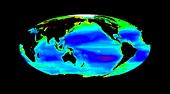 Global chlorophyll levels,1997-2003