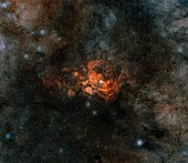 NGC 6357 nebula,composite image