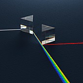 Newtonian prism arrangement