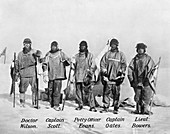 Scott's South Pole party,1912