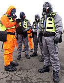 Radiation emergency response workers