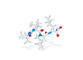 Boceprevir hepatitis drug molecule