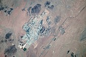 Borax mine,astronaut photograph