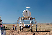 ATHLETE lunar rover testing