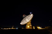 Goldstone Observatory at night