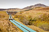 Loch Leathan hydro power station,UK