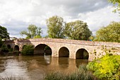 The old bridge across the River Avon