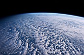 Stratocumulus clouds,astronaut photo