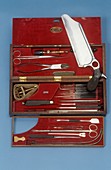 Surgeon's instruments,circa 1850