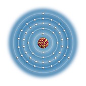 Indium,atomic structure