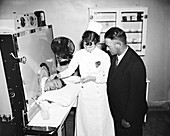Fever machine treatment,1935