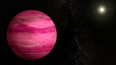 Exoplanet GJ 504b,illustration