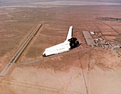 Space Shuttle prototype testing,1977