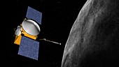 OSIRIS-REx asteroid mission,illustration