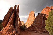Garden of the Gods rock formations,USA