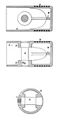 Gas engine piston,illustration