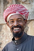 A smiling Muslim man in Harar