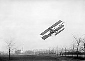 Rex Smith airplane flight,1912