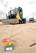 Dounreay beach radiation monitoring
