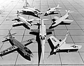 Experimental aircraft,historical image