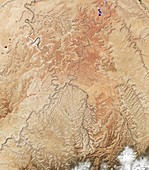 Canyonlands,USA,satellite image