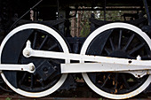 19th Century steam freight train