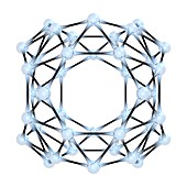 Borospherene molecule,illustration