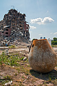 Demolition of Detroit housing towers