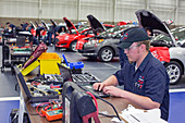 High school auto repair competition,USA