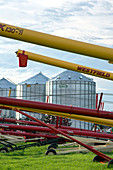 Grain augers and silos,USA