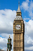 Big Ben clock tower and cleaning