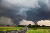 Twin tornados