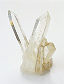 Prismatic rock crystals