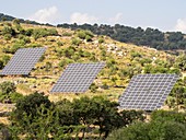 A solar power station on Lesvos