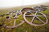 Artefacts at an abandoned coal mine