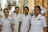 Nurses at the Ramakrishna Mission