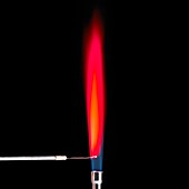 Lithium flame test