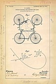 Double bicycle patent,1905