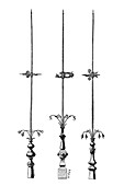 Lightning rods,19th century