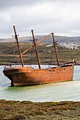 The shipwreck of the Lady Elizabeth