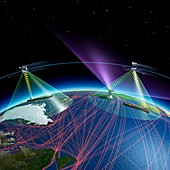 Satellite-based ship tracking system