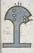 Nile Delta,historical illustration