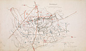 Plan of the Battle of Waterloo