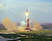 Apollo Soyuz Test Project launch
