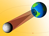 Total Solar Eclipse Geometry